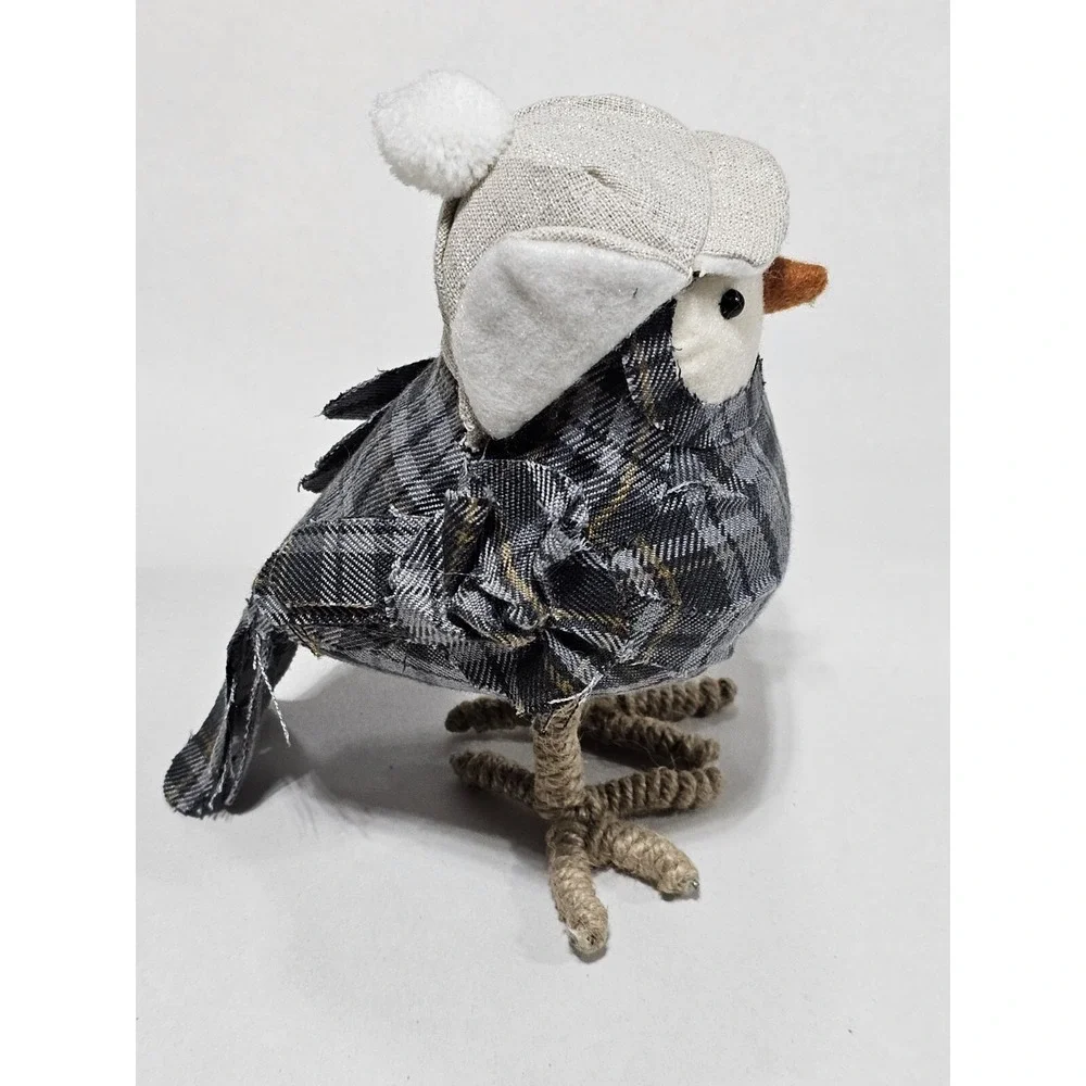 Target‎ Bird Wondershop Winter 2014 Featherly Friends Plaid Trapper Fur Hat
